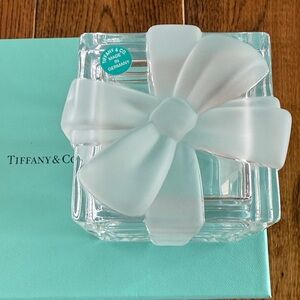 Tiffany & Co. Signature Crystal Box with Bow
